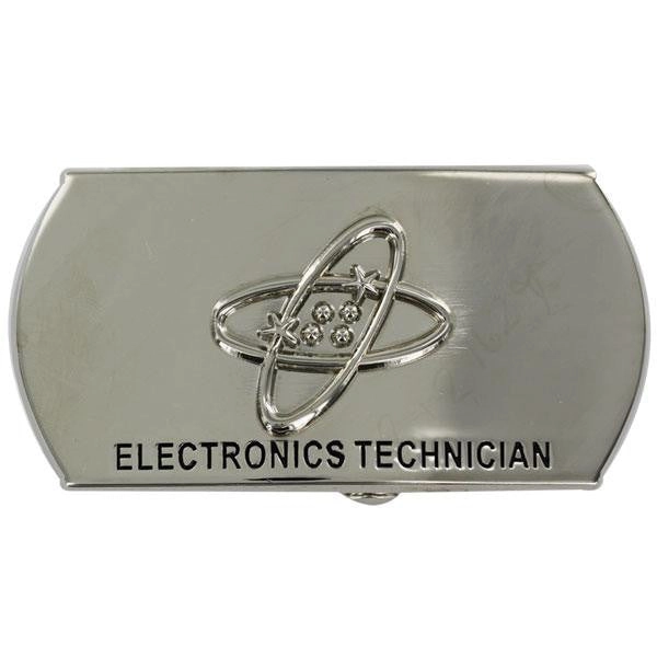 Picture of US Navy Belts Enlisted Specialty Buckle Electronics Technician (ET)
