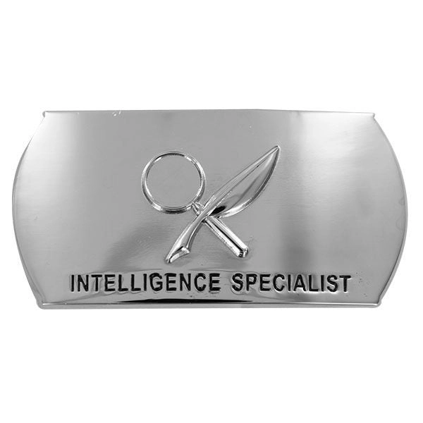 Picture of US Navy Belts Enlisted Specialty Buckle Intelligence Specialist (IS)