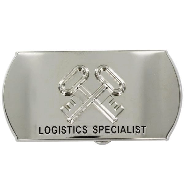 Picture of US Navy Belts Enlisted Specialty Buckle Logistics Specialistsk (LS)