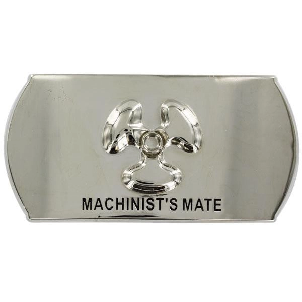 Picture of US Navy Belts Enlisted Specialty Buckle MachinistS Mate (MM)