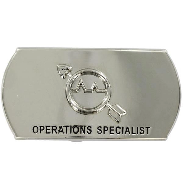 Picture of US Navy Belts Enlisted Specialty Buckle Operations Specialist (OS)