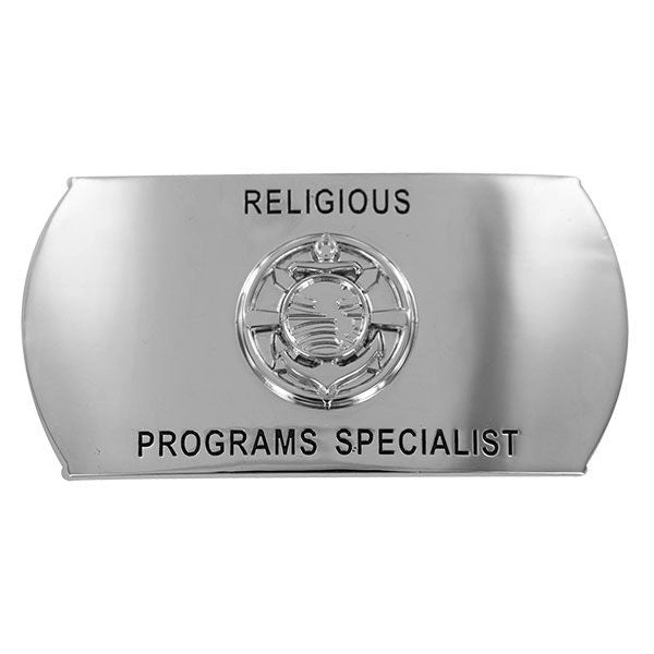 Picture of US Navy Belts Enlisted Specialty Buckle Religious Programs Specialist (RP)