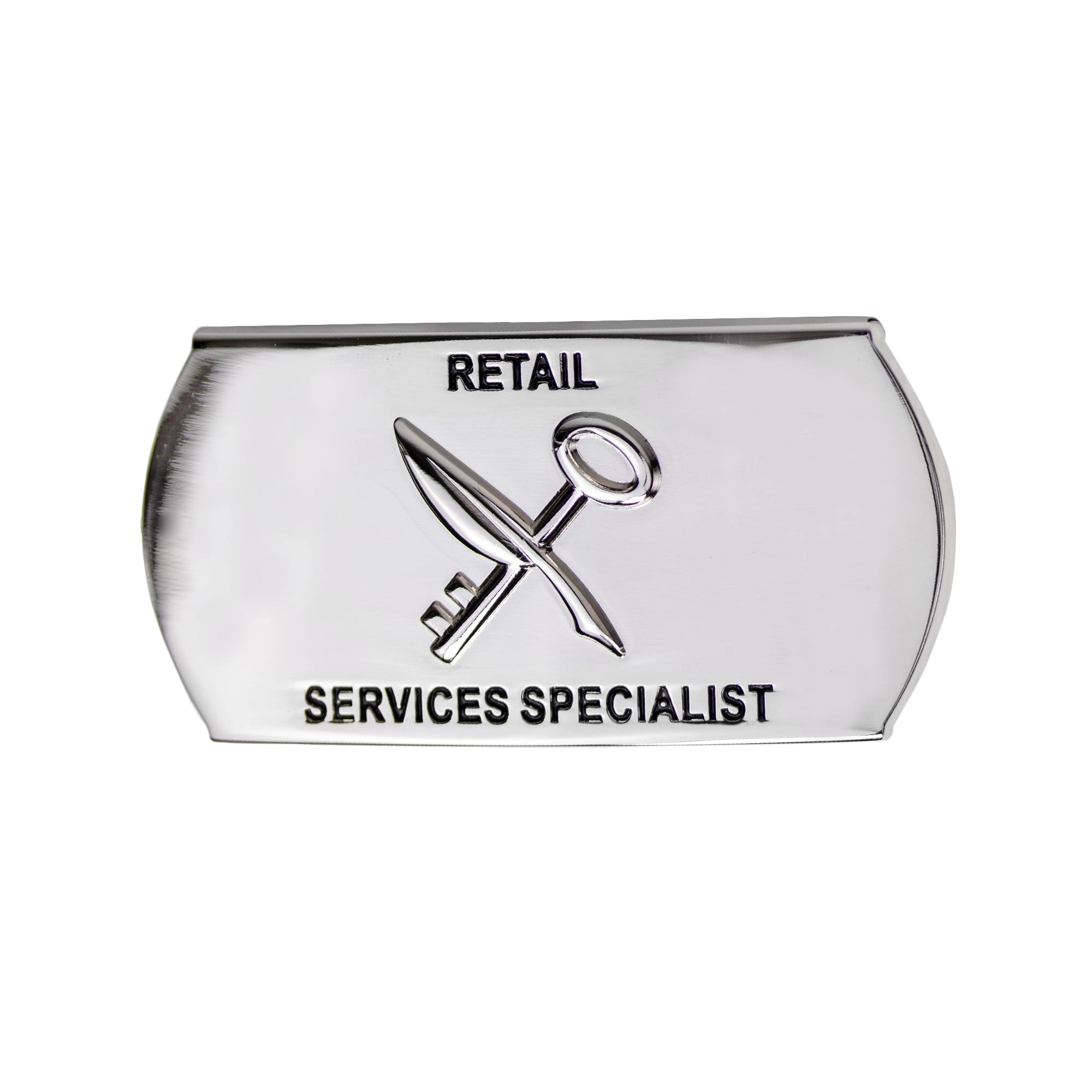 Picture of US Navy Belts Enlisted Specialty Buckle Retail Services Specialist (RS)