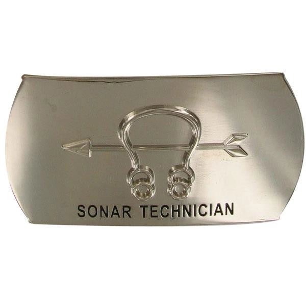 Picture of US Navy Belts Enlisted Specialty Buckle Sonar Technician (ST)