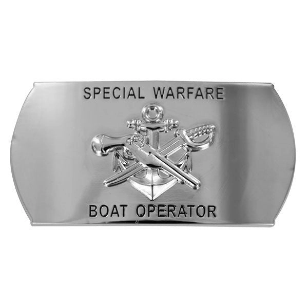Picture of US Navy Belts Enlisted Specialty Buckle Special Warfare Boat Operator (SB)
