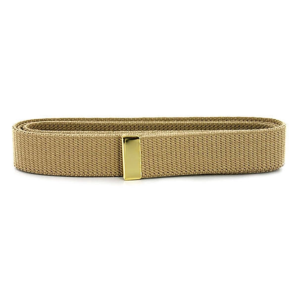 Picture of US Navy Belts Khaki Cotton with Brass Tip: Male
