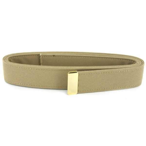 Picture of US Navy Belts Khaki Poly-Wool with 24K Gold Tip: Male
