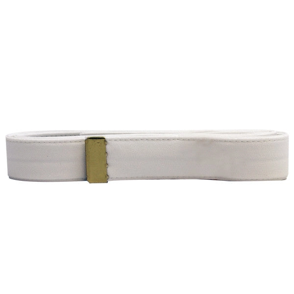 Picture of US Navy Belts White Cnt with Brass Tip: Male