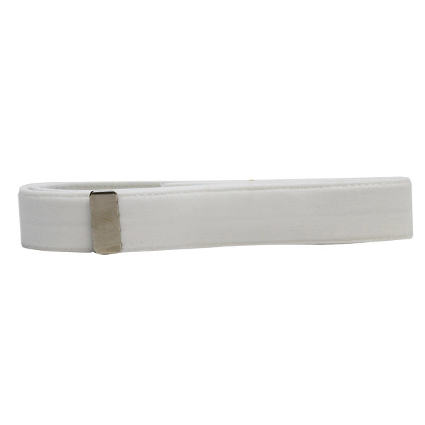 Picture of US Navy Belts White Cnt with Satin Silver Tip: Male