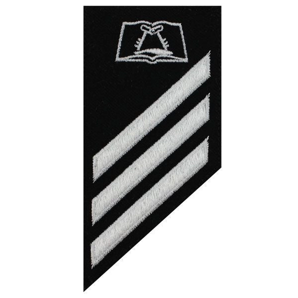 Picture of US Navy Enlisted Rank E-3 Combo Rate Culinary Specialist On Blue Serge