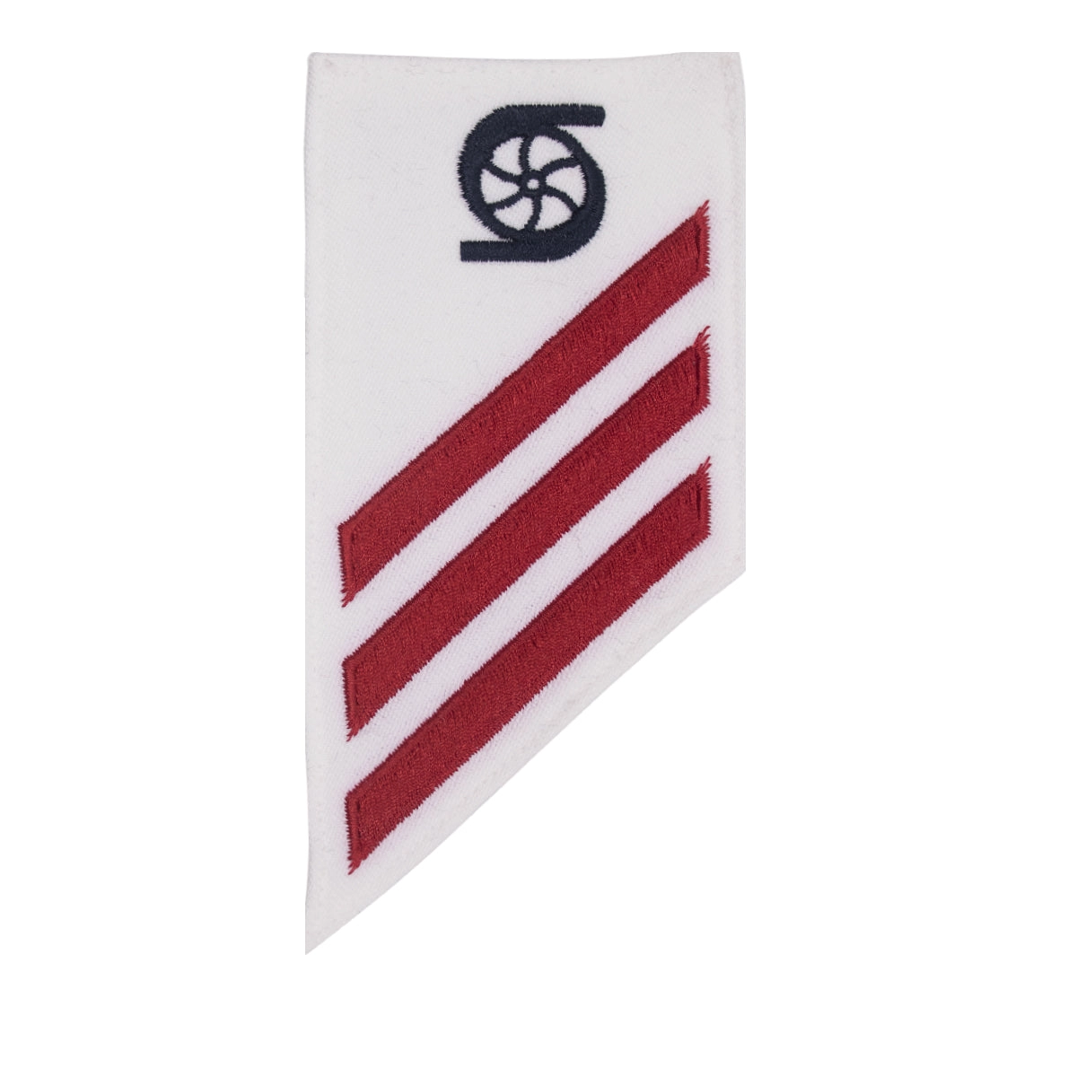 Picture of US Navy Enlisted Rank E-3 Combo Rate Gs Gas Turbine System Technician On White Cnt
