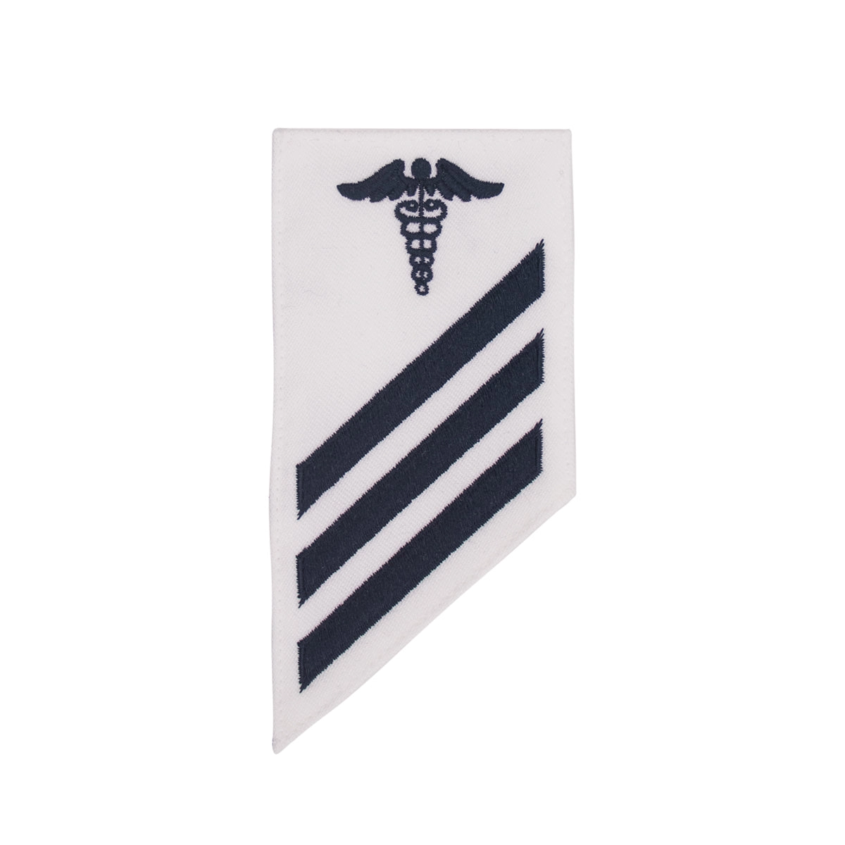 Picture of US Navy Enlisted Rank E-3 Combo Rate Hm Hospital Corpsman On White Cnt