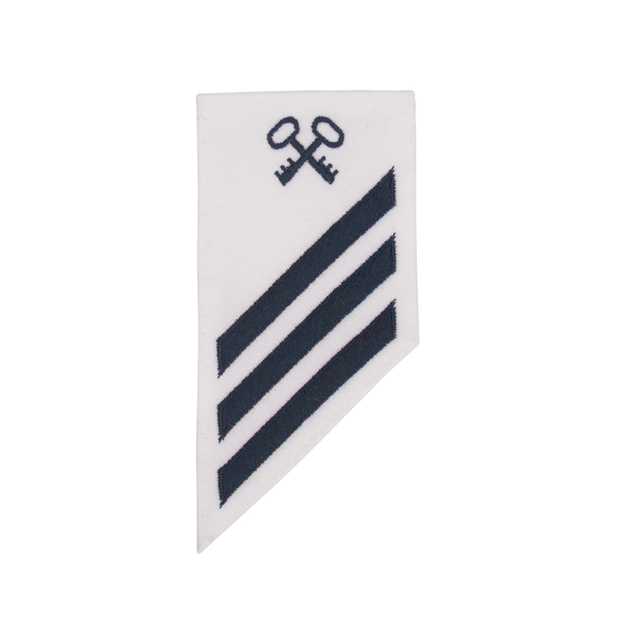 Picture of US Navy Enlisted Rank E-3 Combo Rate Ls Logistics Specialist On White Cnt