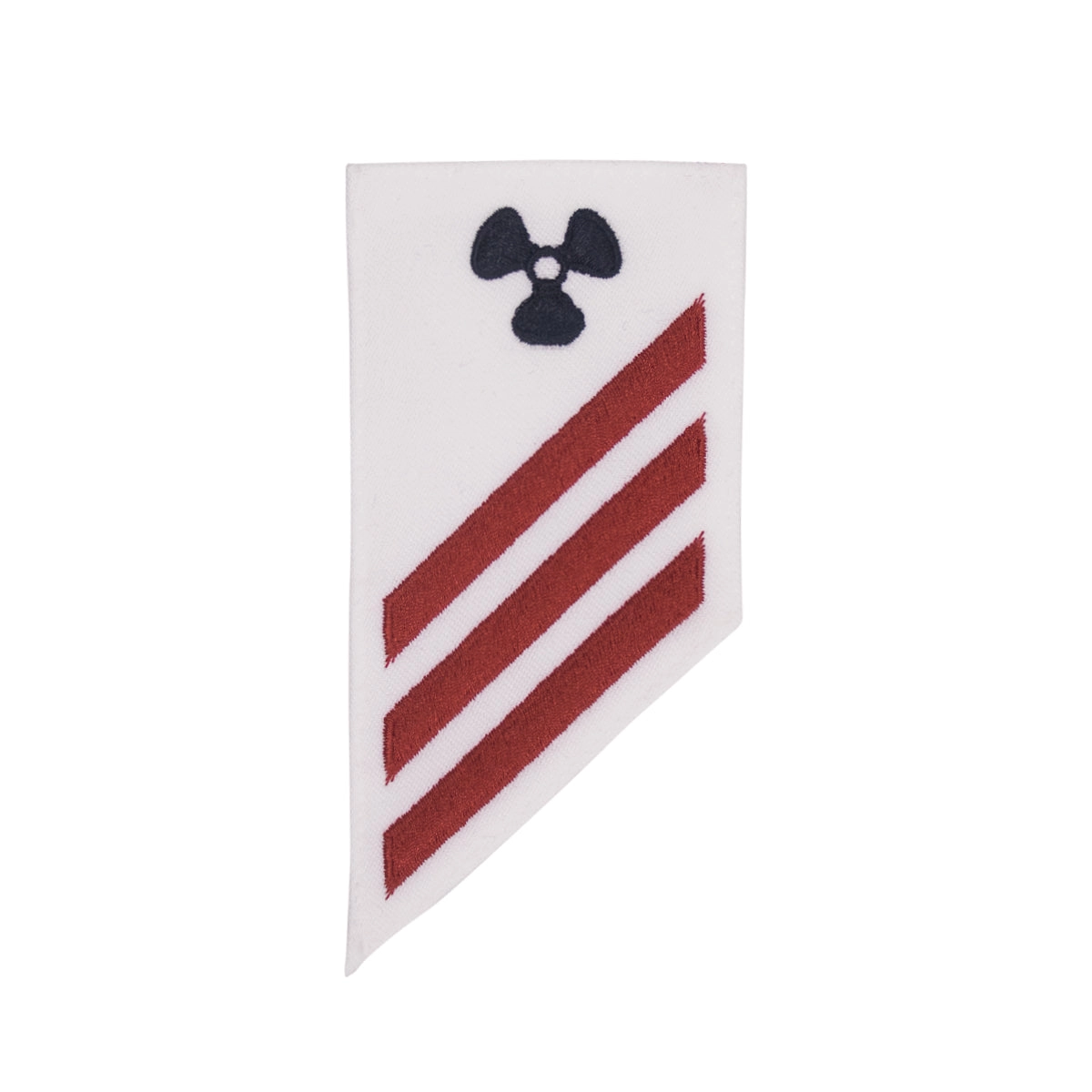Picture of US Navy Enlisted Rank E-3 Combo Rate Mm Machinists Mate On White Cnt