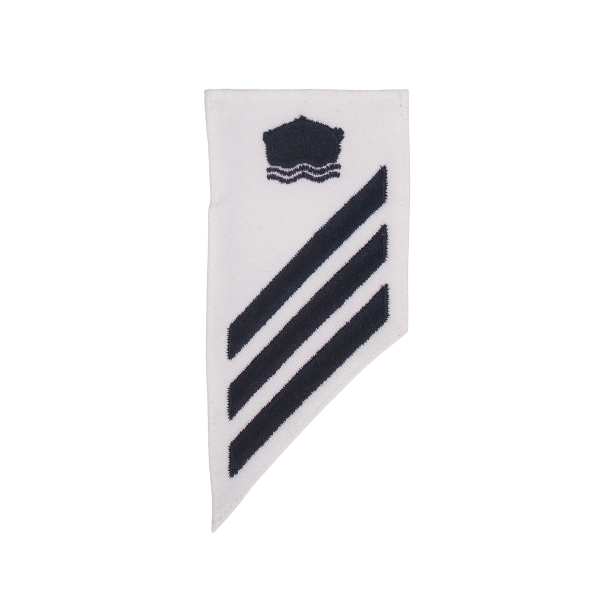 Picture of US Navy Enlisted Rank E-3 Combo Rate Mn Mineman On White Cnt