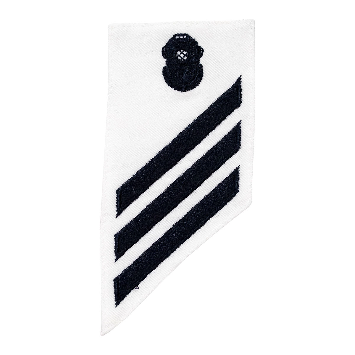 Picture of US Navy Enlisted Rank E-3 Combo Rate Nd Diver On White Cnt