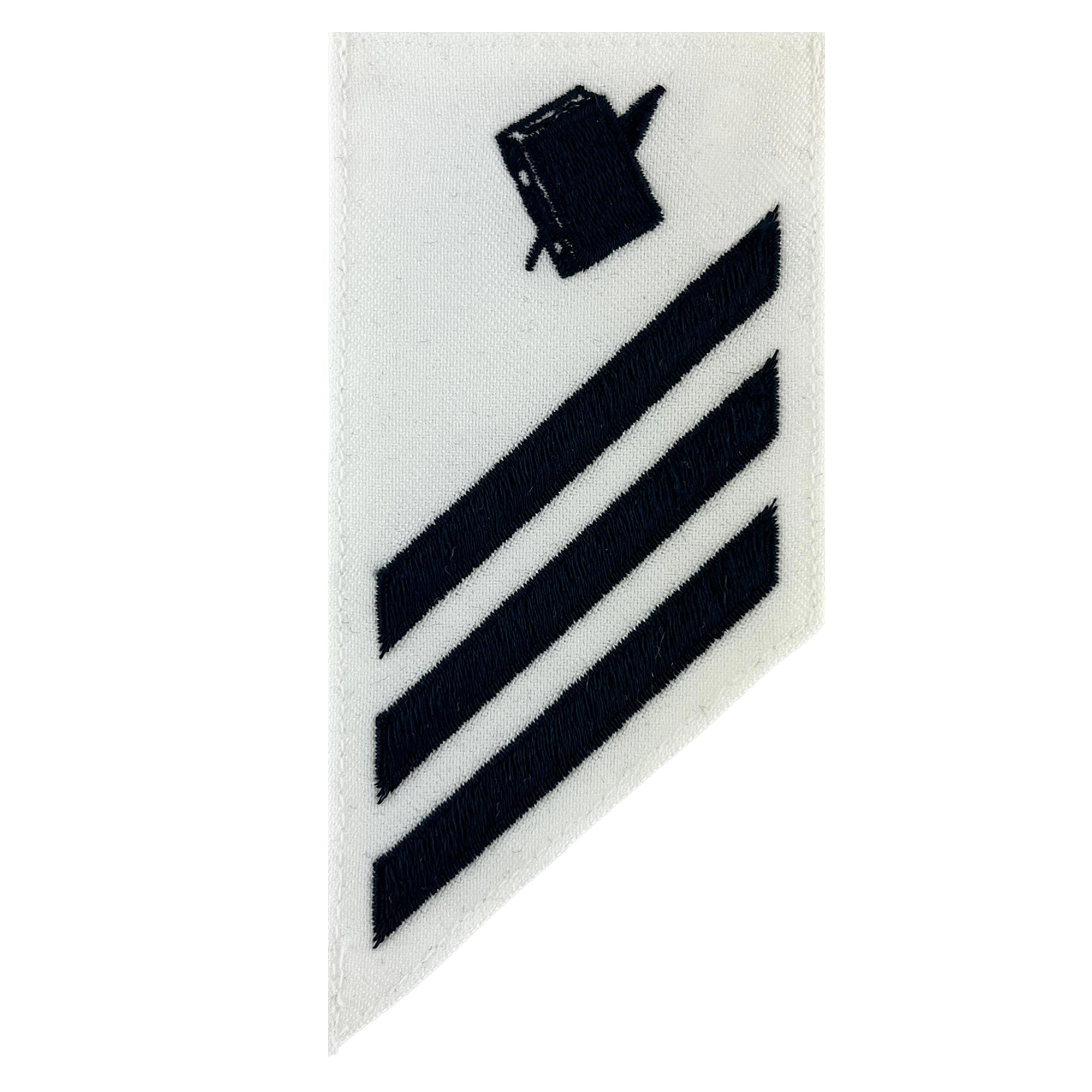 Picture of US Navy Enlisted Rank E-3 Combo Rate Ps Personnelman On White Cnt