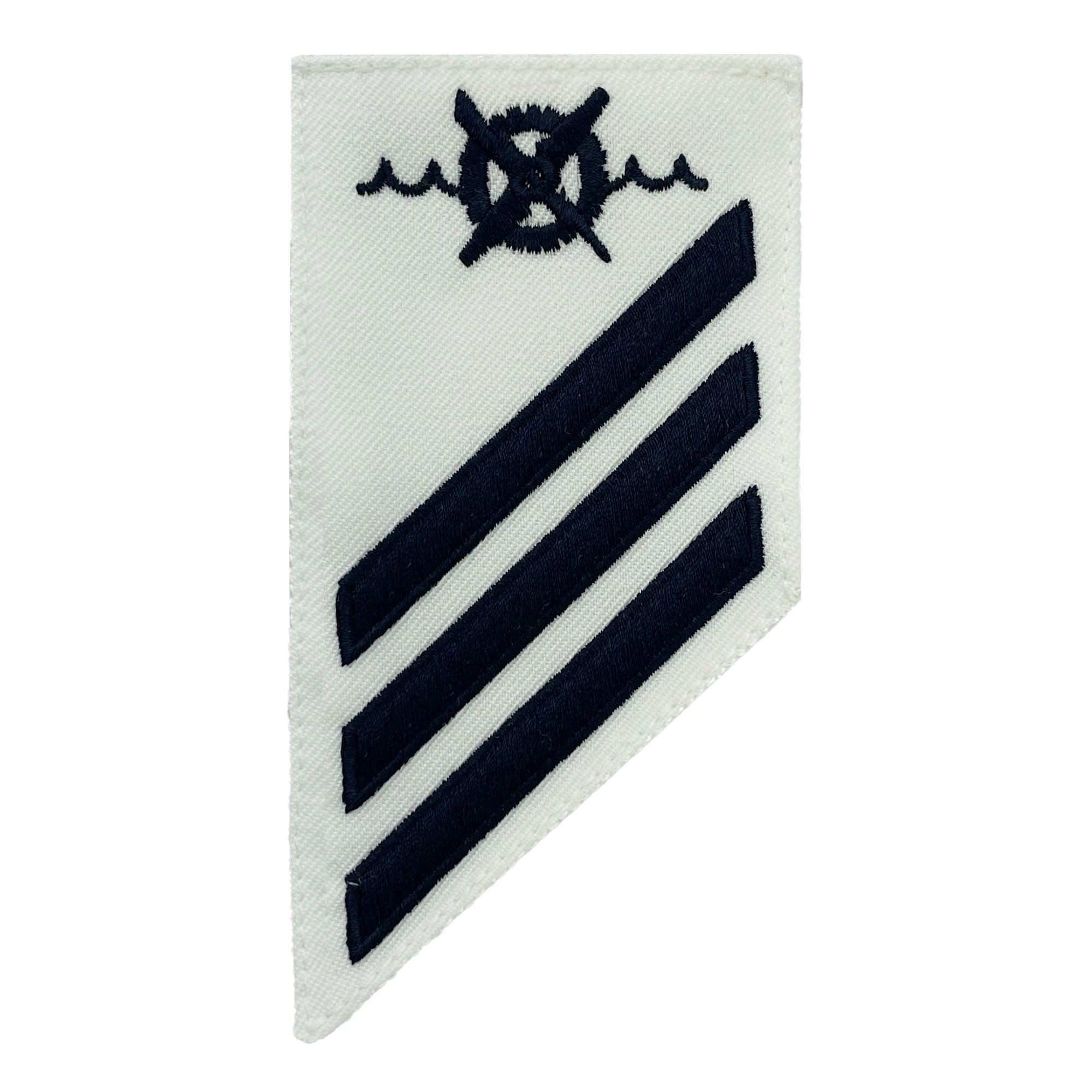 Picture of US Navy Enlisted Rank E-3 Combo Rate Rw Robotics Warfare Specialist On White Cnt