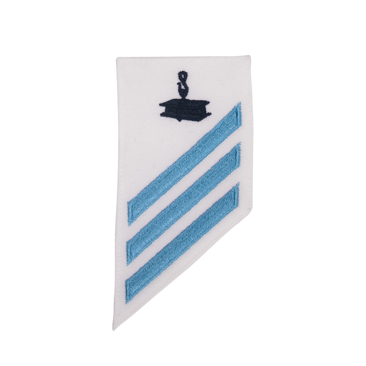 Picture of US Navy Enlisted Rank E-3 Combo Rate Sw Steelworker On White Cnt