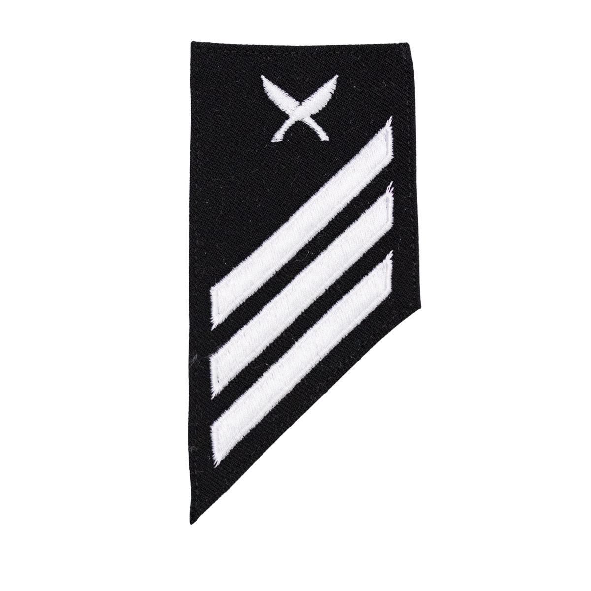 Picture of US Navy Enlisted Rank E-3 Combo Rate Yeoman On Blue Serge
