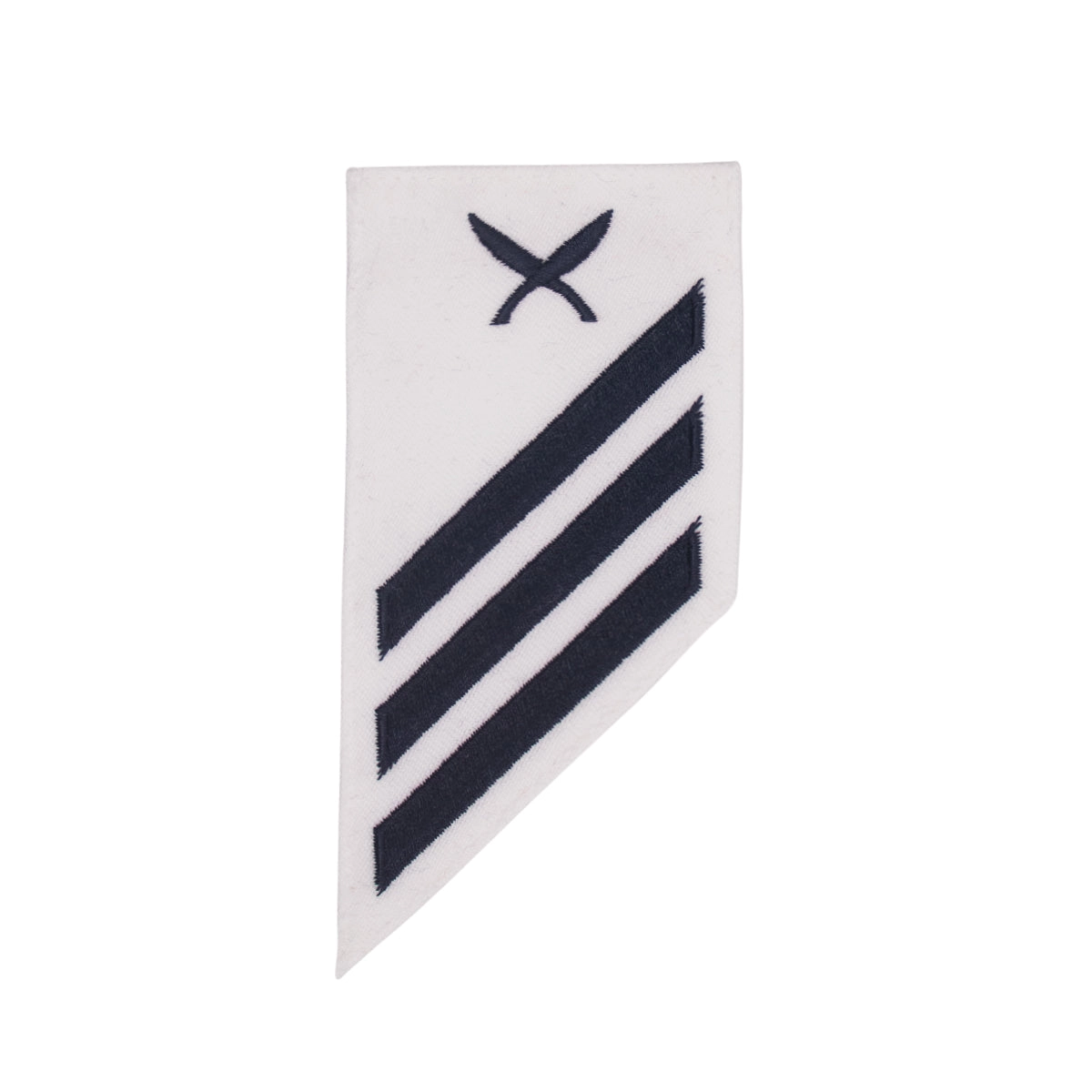 Picture of US Navy Enlisted Rank E-3 Combo Rate Yn Yeoman On White Cnt