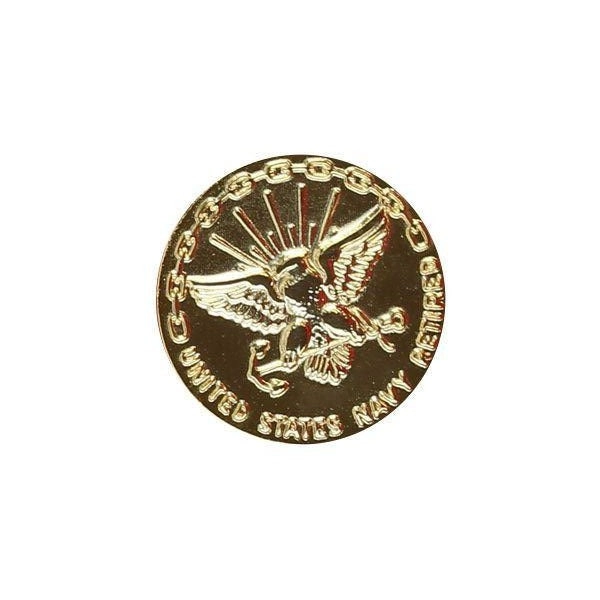 Picture of US Navy Lapel Pins Lapel Pinretired 30 Year: Gold