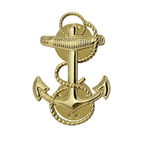 Picture of US Navy Officer Rank Cap Device Midshipman: 1-1/8 Inch Miniature Size