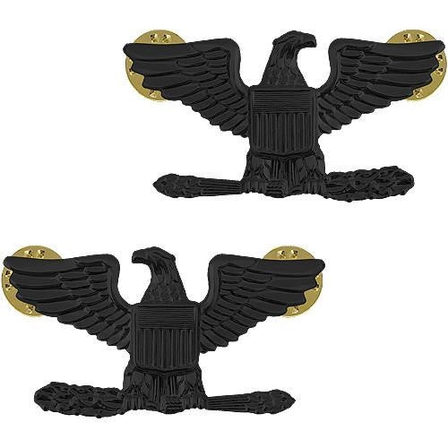 Picture of US Navy Officer Rank Coat Devicecaptain: Black Metal