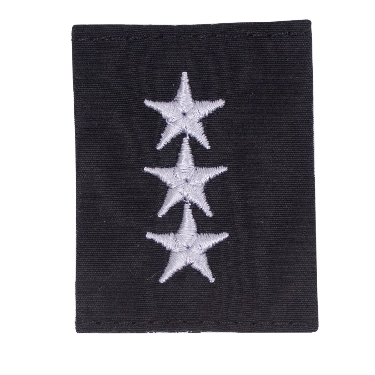 Picture of US Navy Officer Rank Cold Weather Parka (Cwp) Tab Device Vice Admiral 3 Star