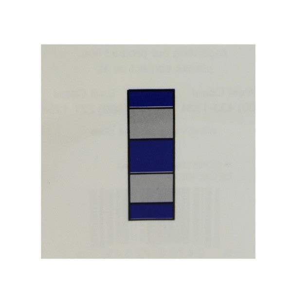 Picture of US Navy Officer Rank Construction Hat Decal Warrant Officer 4