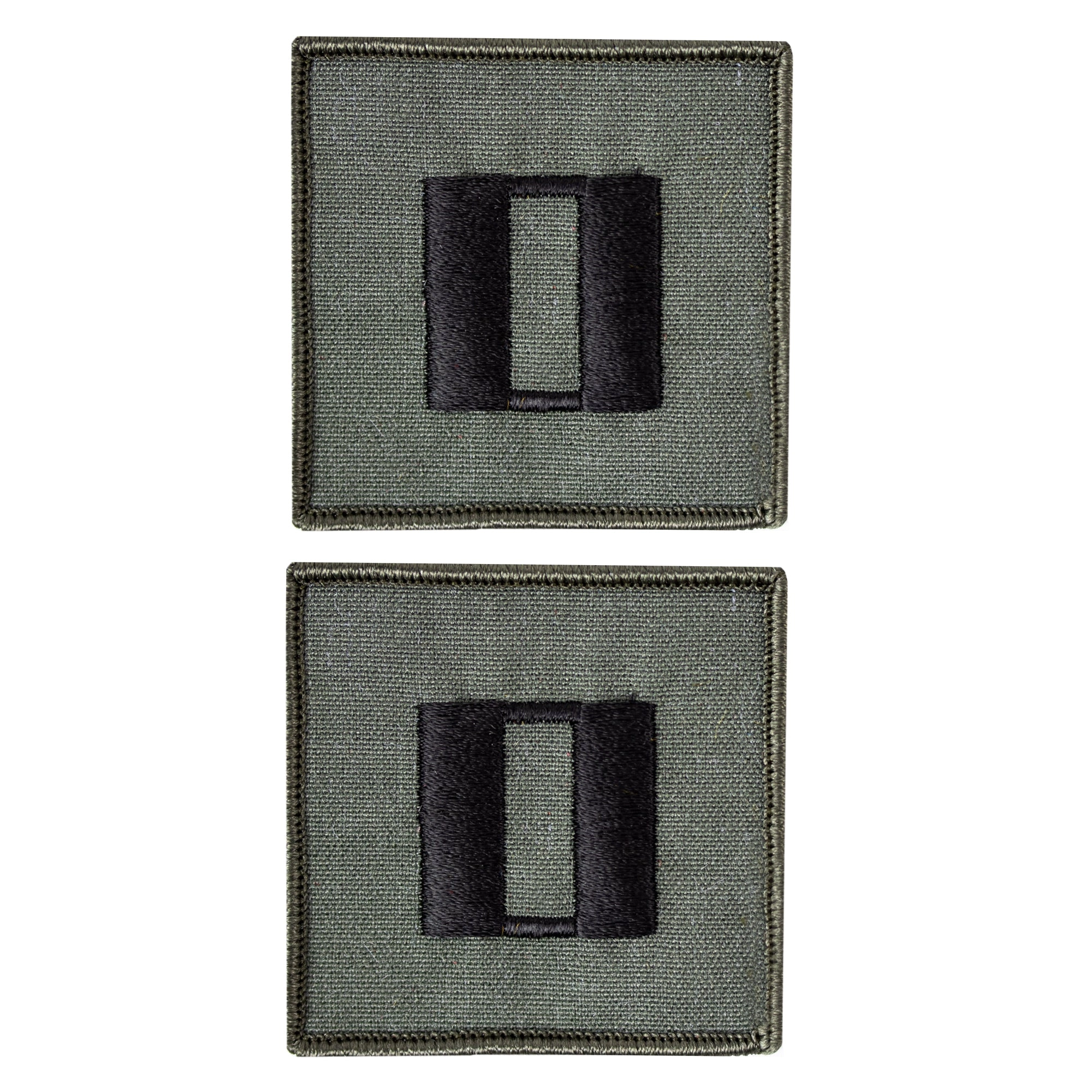 Picture of US Navy Officer Rank Embroidered Rank Lieutenant: Flight Suit Embroidered Black Rank