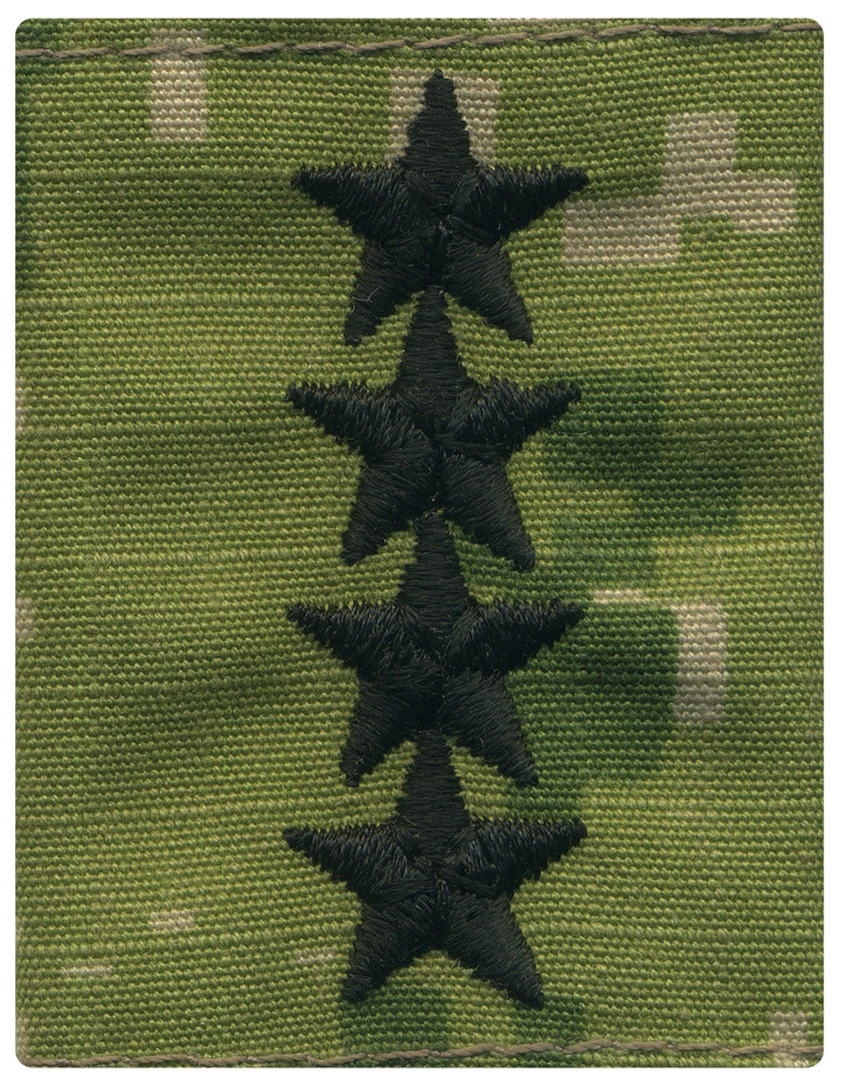 Picture of US Navy Officer Rank Parka Tab Device Woodland Digital Embroidered Adm Admiral