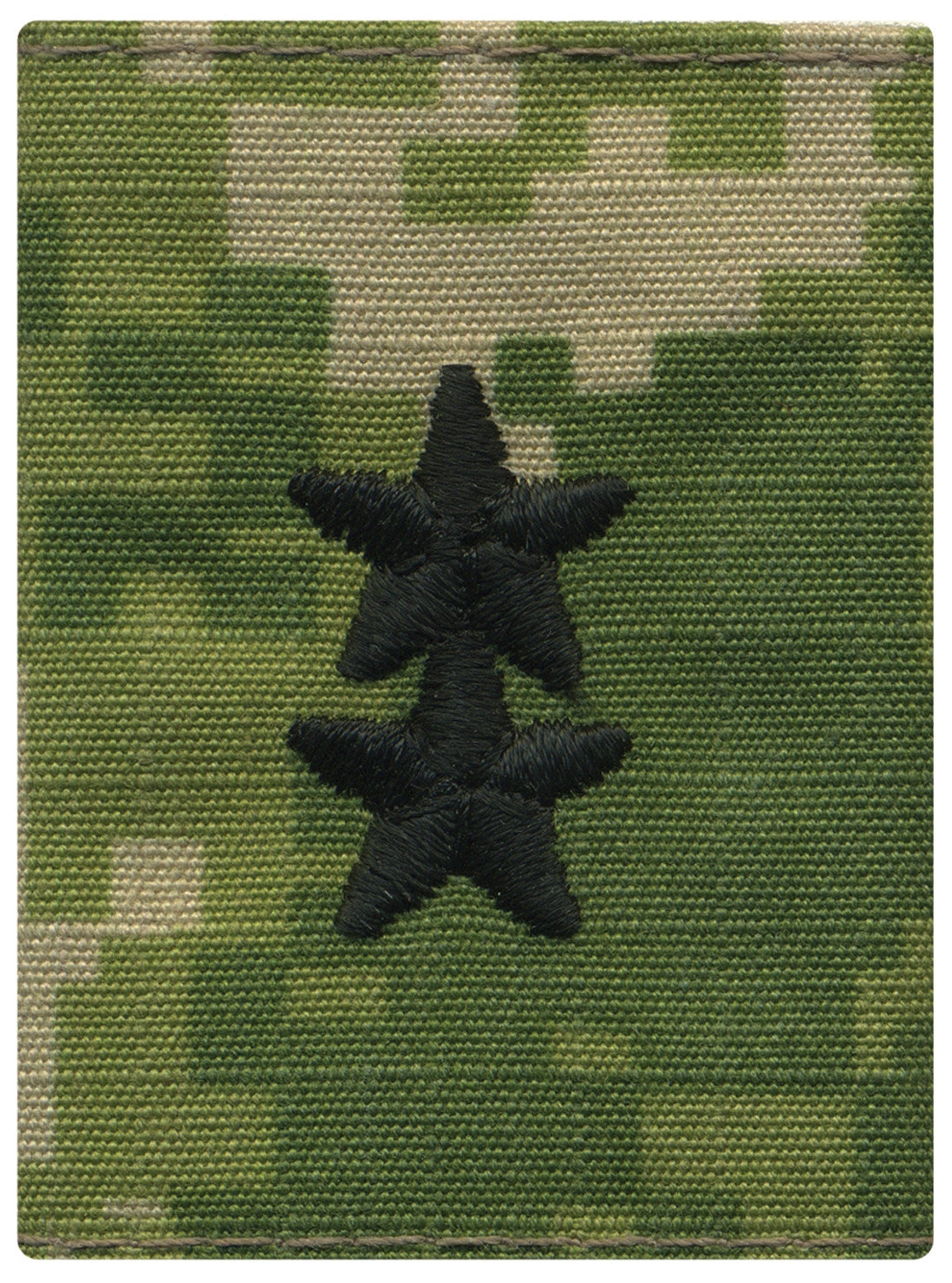 Picture of US Navy Officer Rank Parka Tab Device Woodland Digital Embroidered Radm Rear Admiral Upper