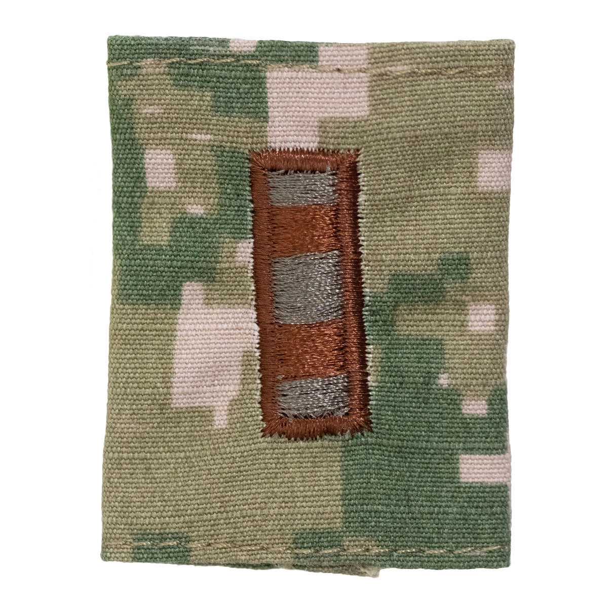 Picture of US Navy Officer Rank Parka Tab Device Woodland Digital Embroidered Wo2 Warrant Officer