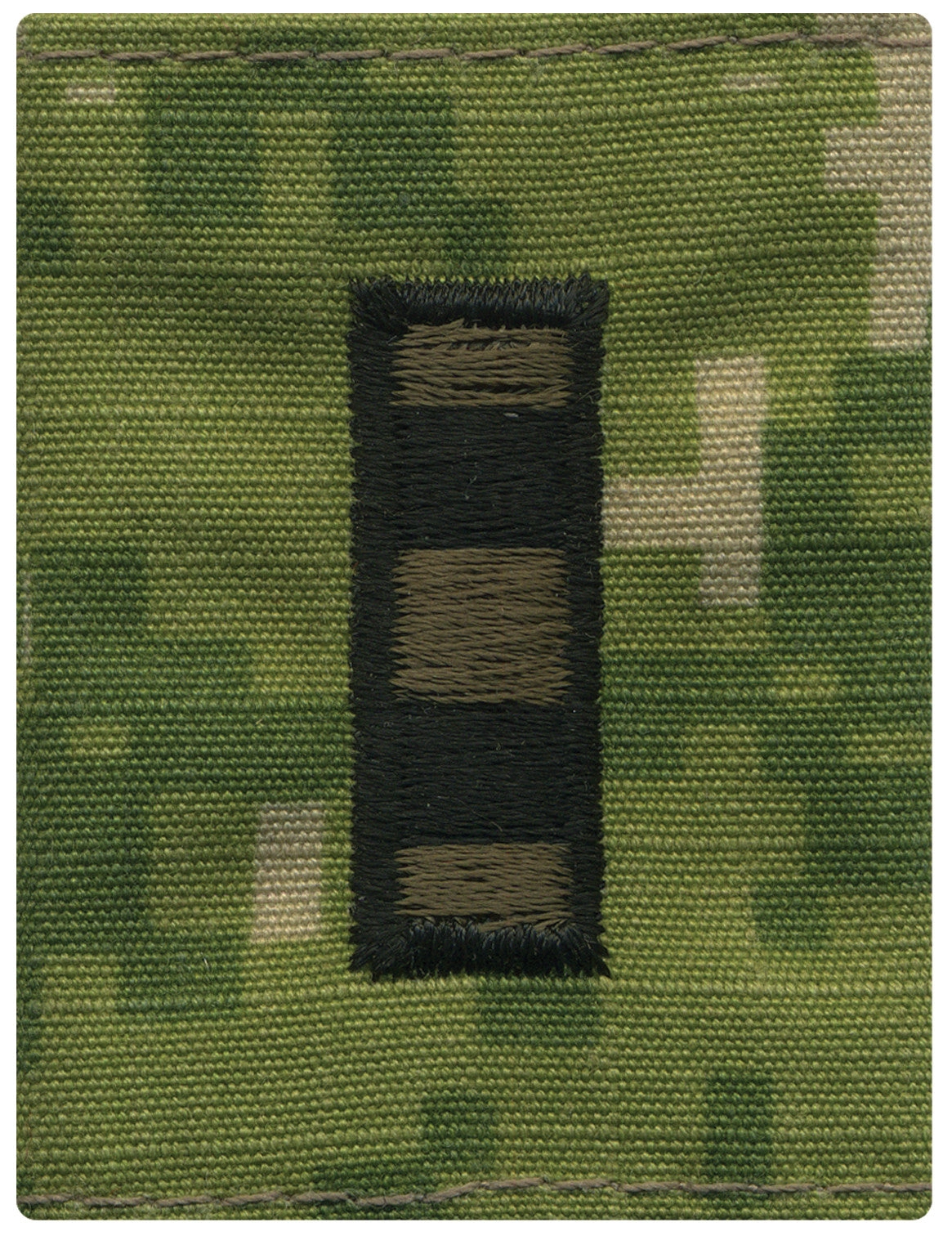 Picture of US Navy Officer Rank Parka Tab Device Woodland Digital Embroidered Wo4 Warrant Officer