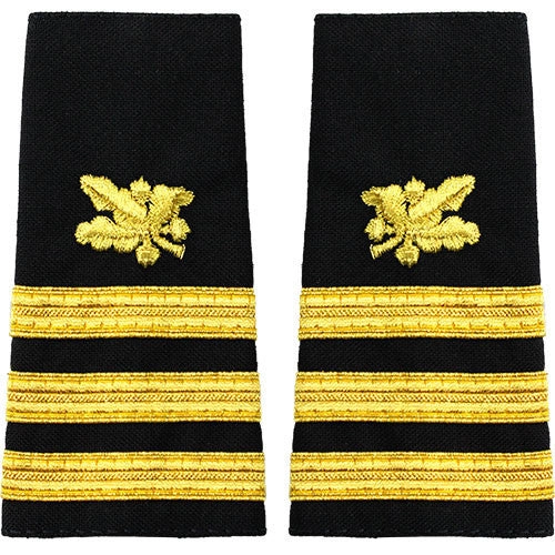 Picture of US Navy Officer Rank Soft Shoulder Markcommander Supply Corps