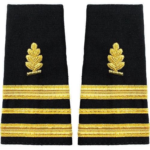 Picture of US Navy Officer Rank Soft Shoulder Marklieutenant Commander Medical Service