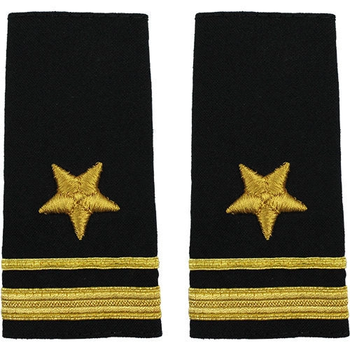 Picture of US Navy Officer Rank Soft Shoulder Markline Lieutenant Junior Grade