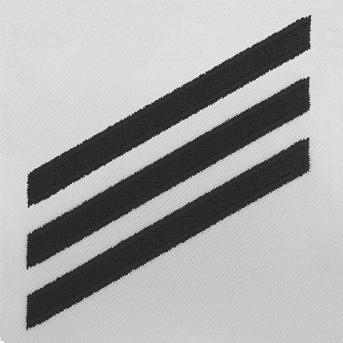 Picture of US Navy Rating Badges E3 Rating Seaman: Bluechevron: S On White Cnt