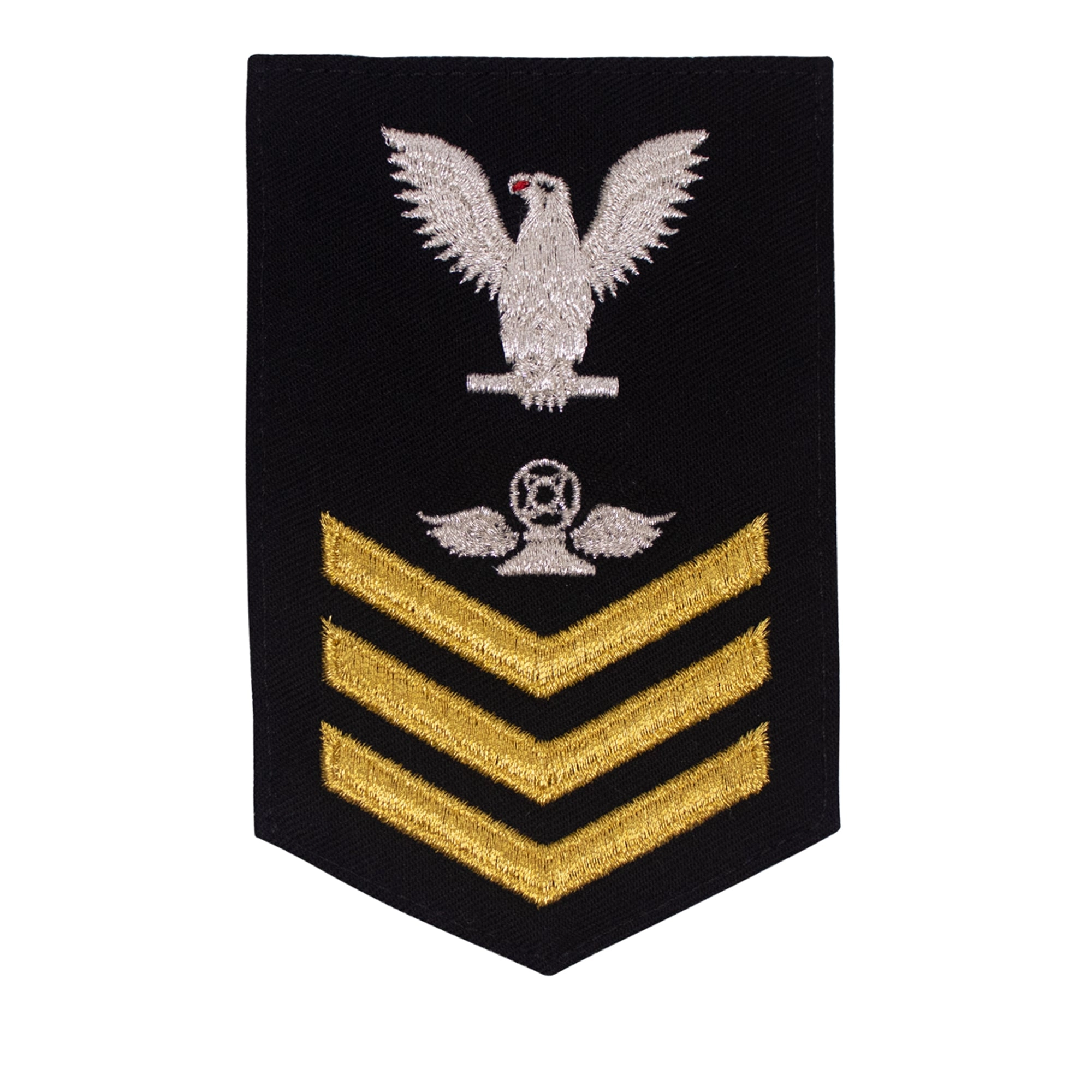 Picture of US Navy Rating Badges E6 Female Rating Air Traffic Controller: Serge for Jumper