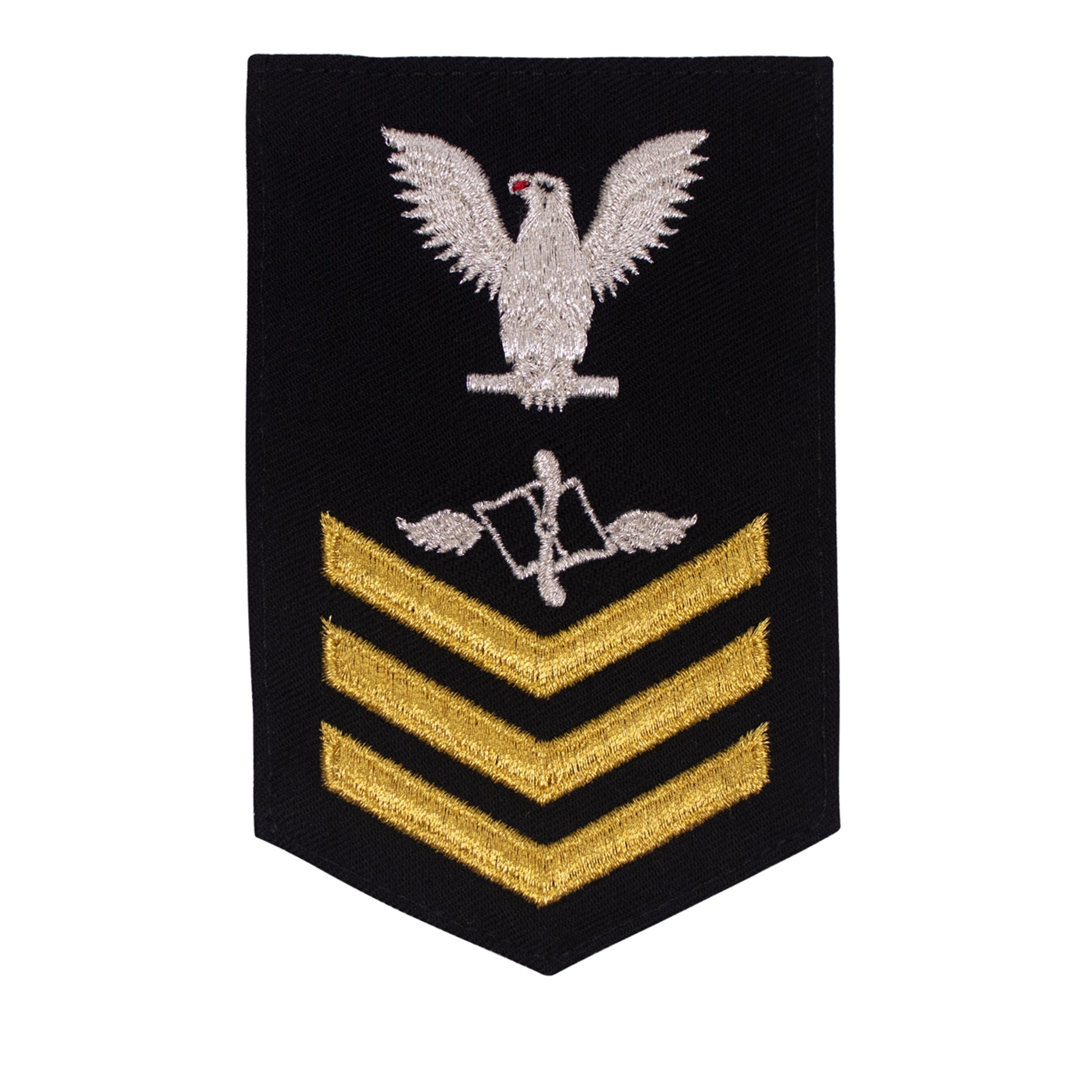 Picture of US Navy Rating Badges E6 Female Rating Aviation Maintenance Admin: Serge for Jumper