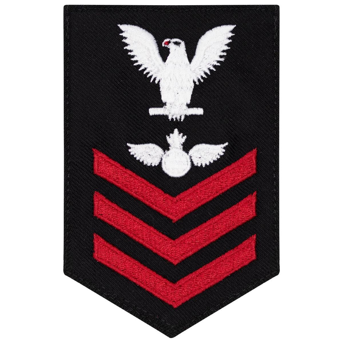 Picture of US Navy Rating Badges E6 Female Rating Aviation Ordnanceman: Serge for Jumper