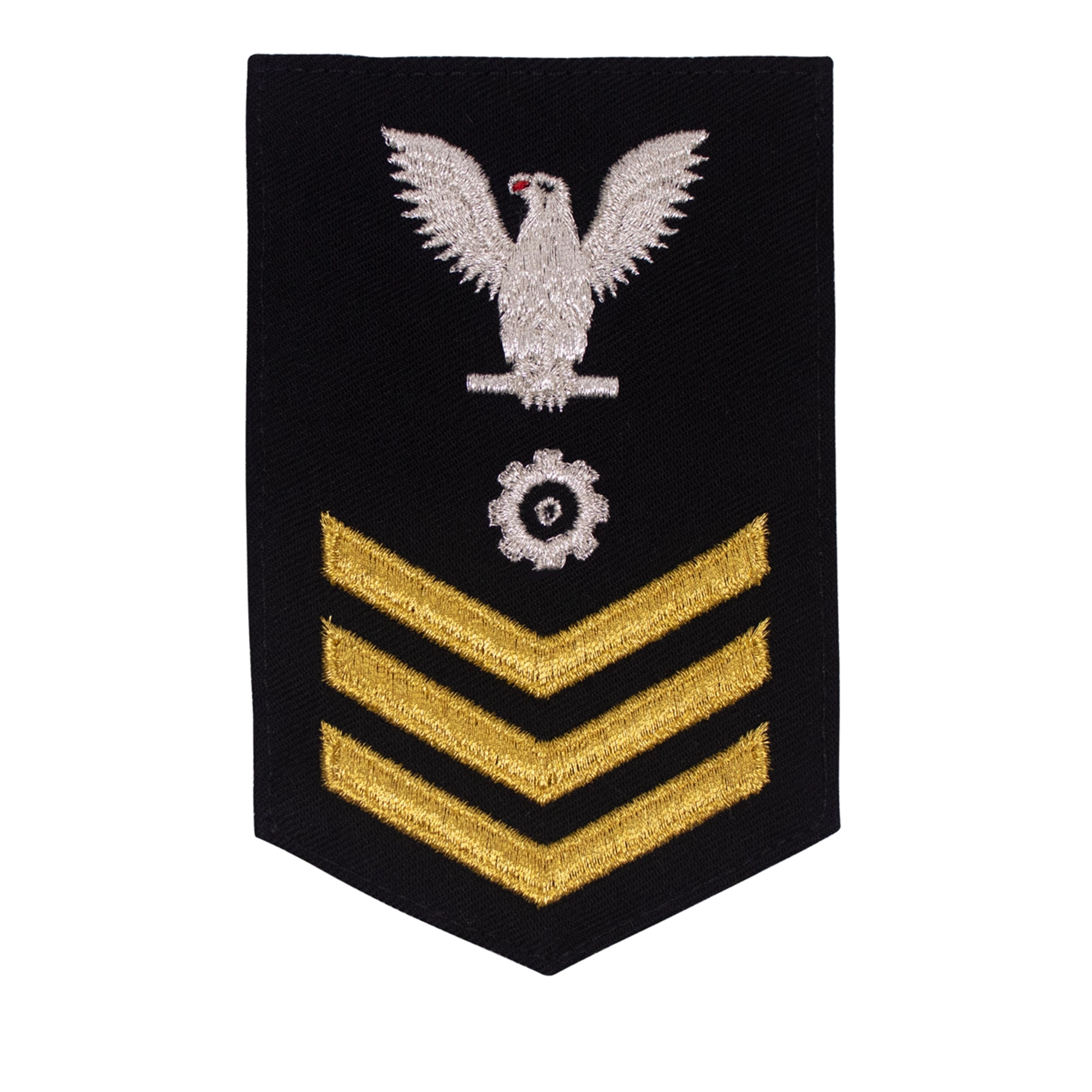 Picture of US Navy Rating Badges E6 Female Rating Engineman: Serge for Jumper