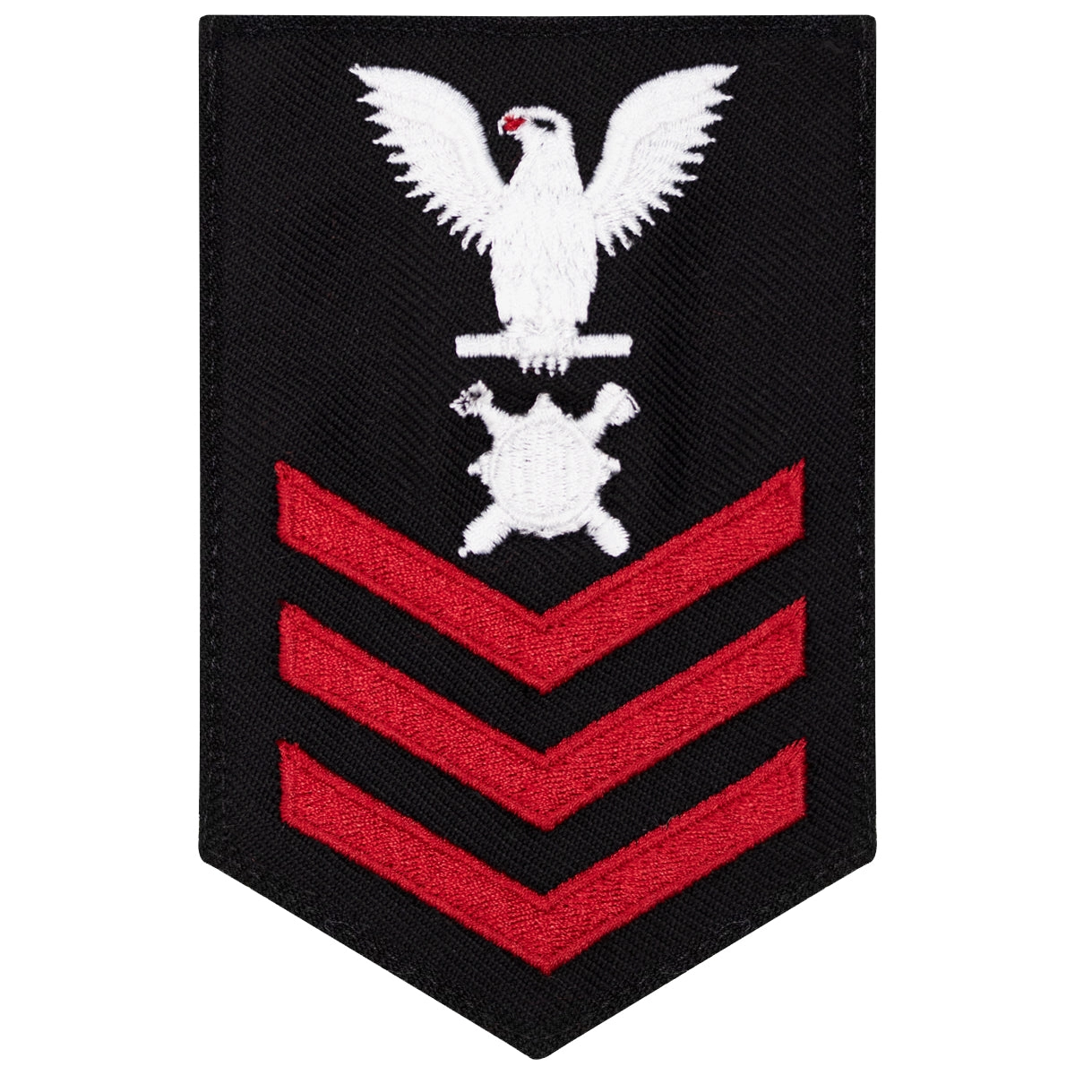 Picture of US Navy Rating Badges E6 Female Rating Explosive Ordnance Disposal Tech: Serge for Jumper