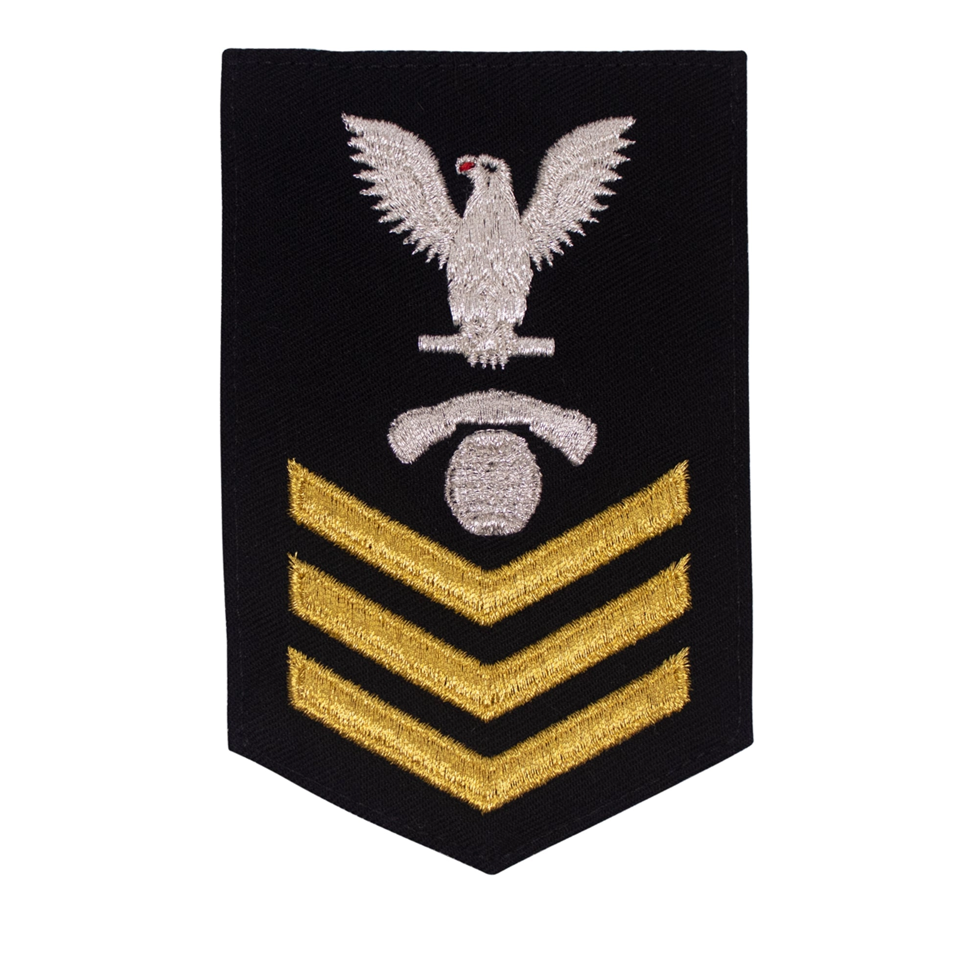 Picture of US Navy Rating Badges E6 Female Rating Interior Communication Electrician: Serge for Jumper