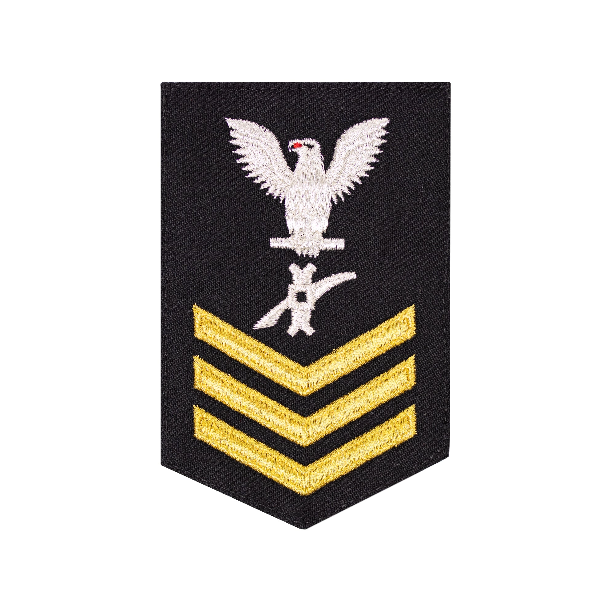 Picture of US Navy Rating Badges E6 Female Rating Legalman: Serge for Jumper