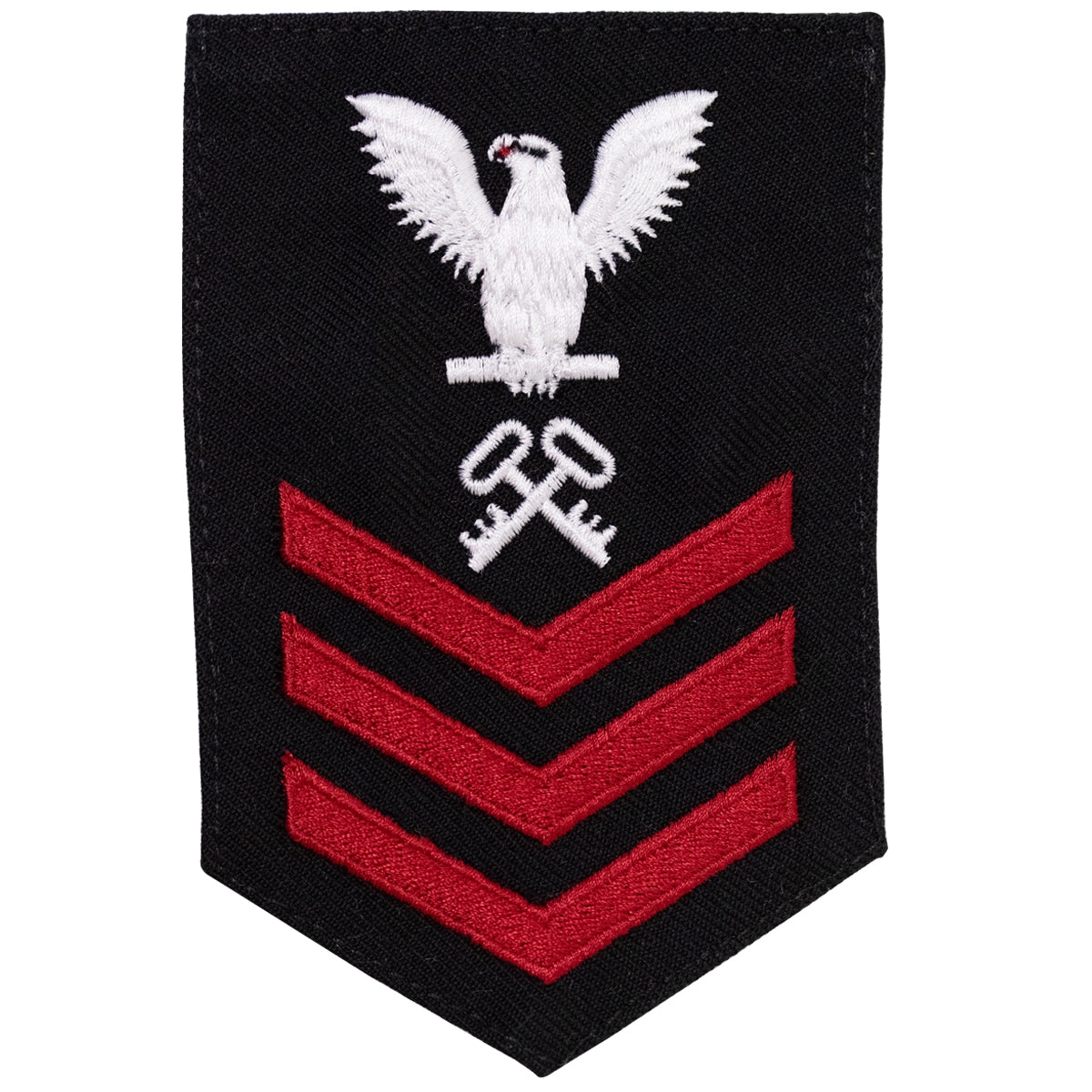 Picture of US Navy Rating Badges E6 Female Rating Logistics Specialist: Serge for Jumper