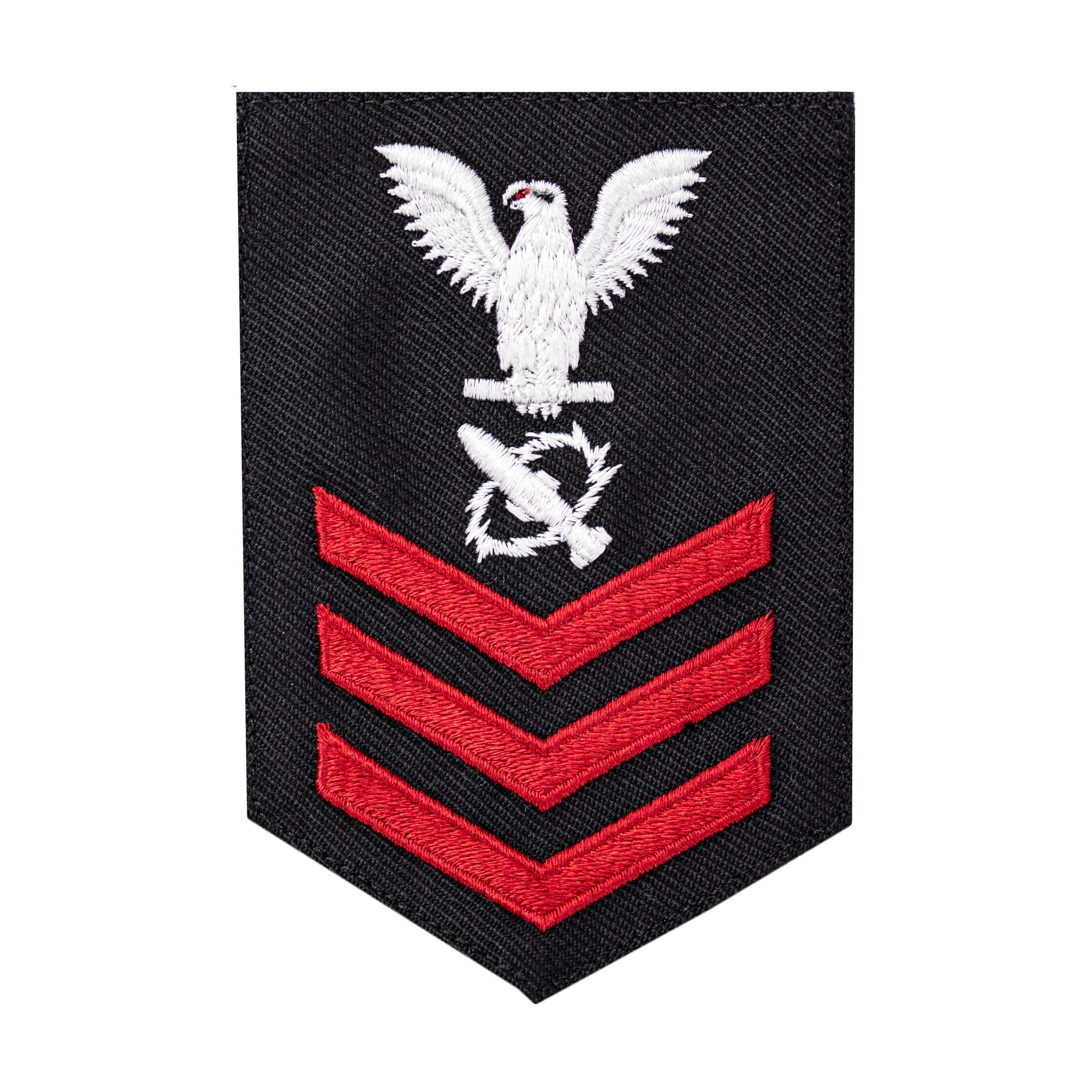 Picture of US Navy Rating Badges E6 Female Rating Missile Technician: Serge for Jumper