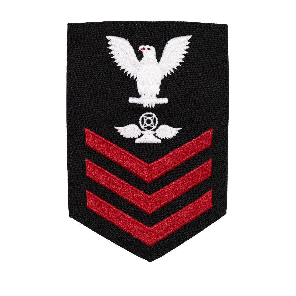 Picture of US Navy Rating Badges E6 Male Rating Air Traffic Control: Blue