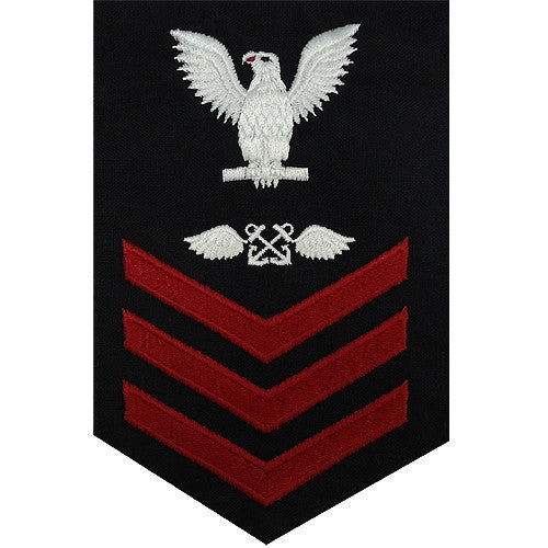 Picture of US Navy Rating Badges E6 Male Rating Aviation BoatswainS Mate: Blue